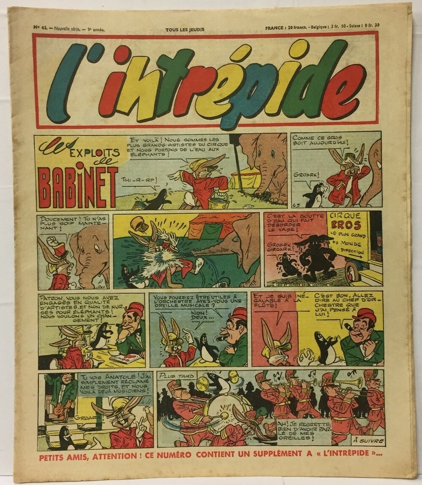 L’Intrepid Journal - Year 1950 - No 43
