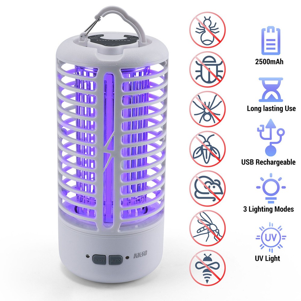 Electric Fly Bug Zapper Mosquito Insect Killer LED Light Trap Pest Control Lamp