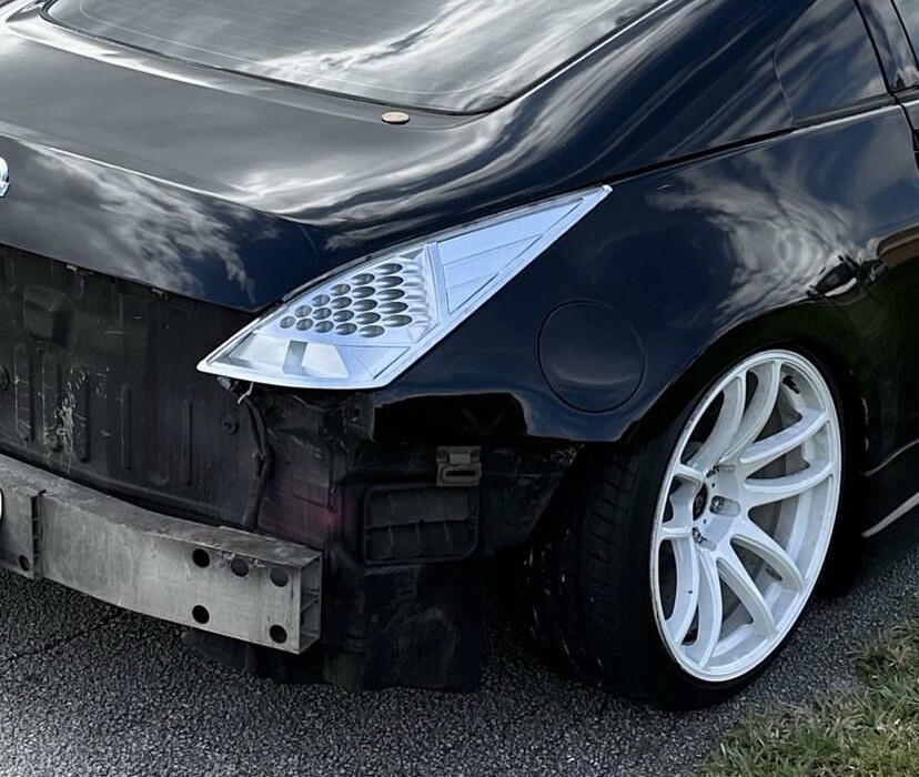 350z Clear Taillights