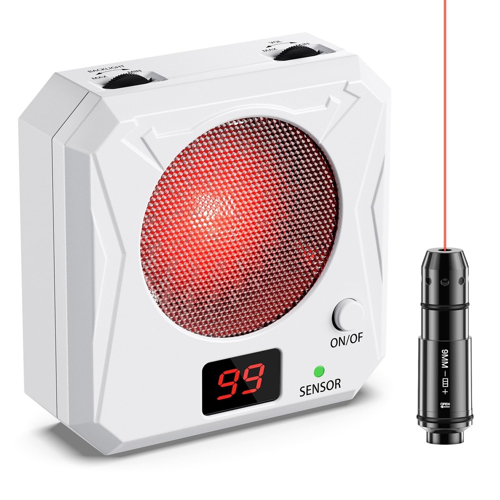 9mm Training Cartridge Laser Target for Dry Fire Training System, 5 Progressi...