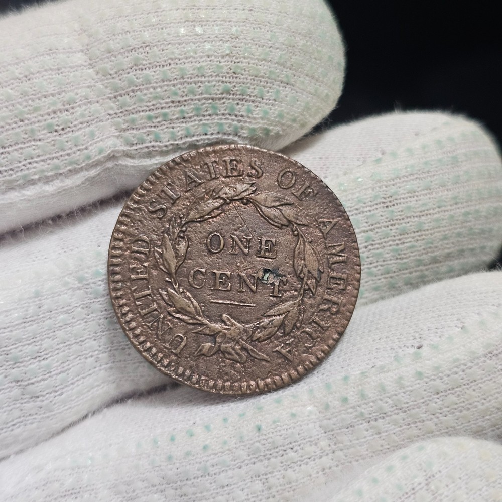 1817 Large Cent N.11 Strong Higher Grade Details