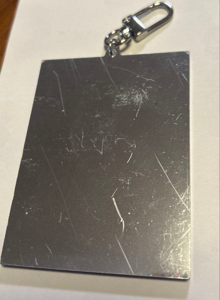 hide acrylic key chain