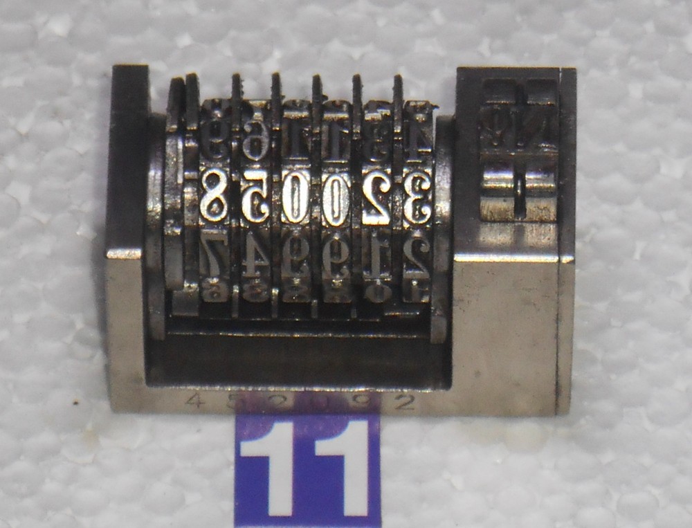 ATLANTIC | Reverse letterpress numbering machine | 11