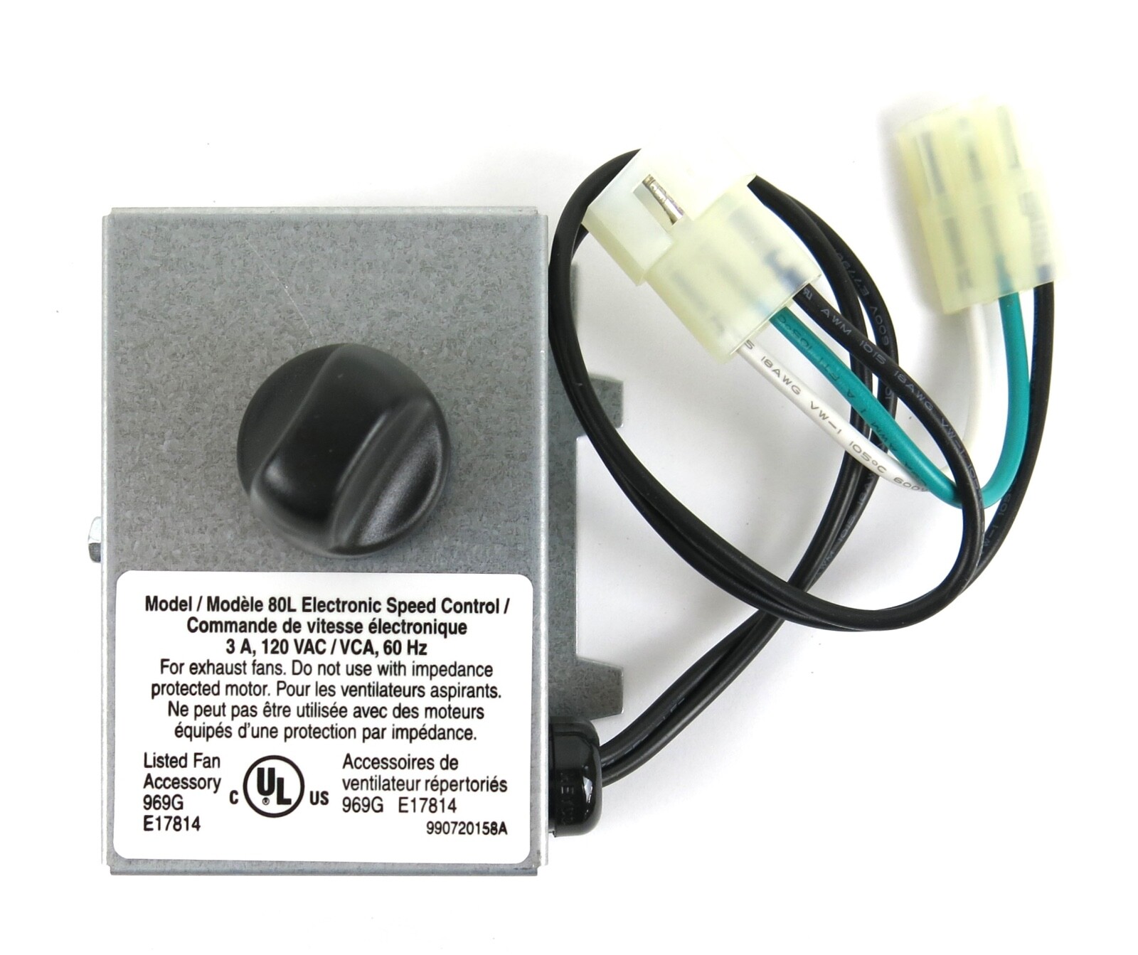 New 80L Electronic Exhaust Fan Speed Control ~ 990720137A