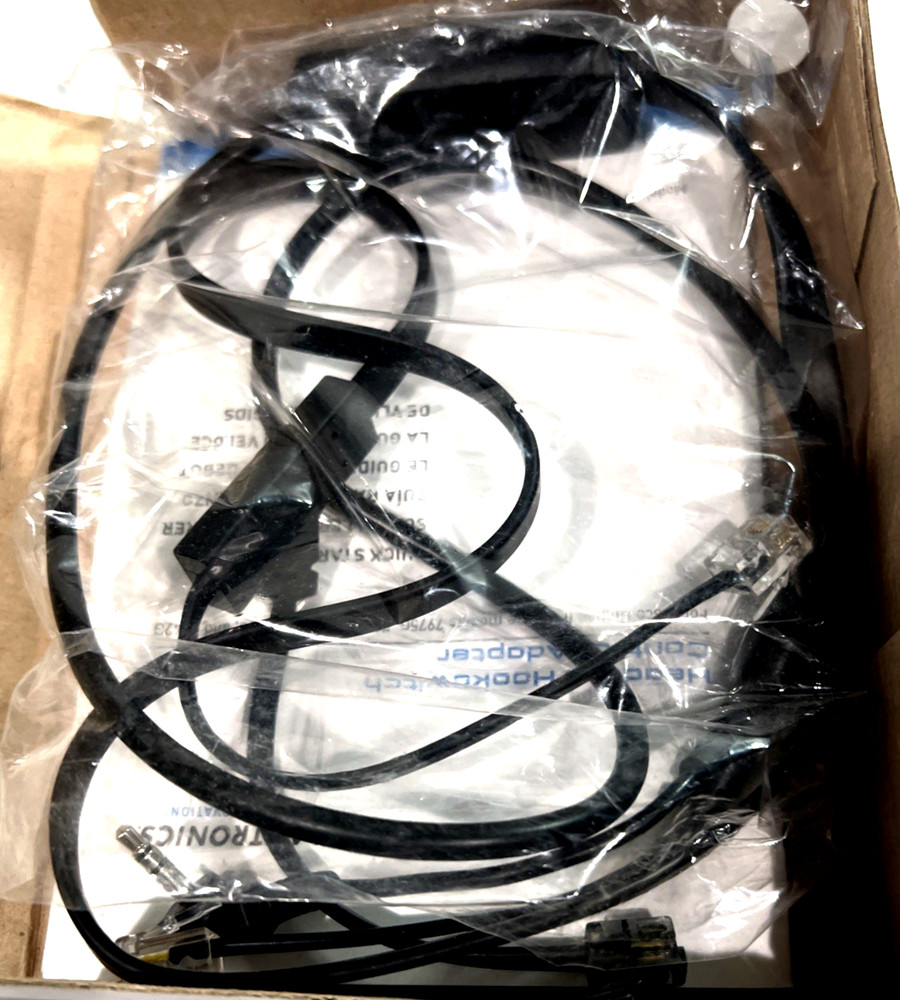 Plantronics APC-4 EHS Electronic Hook Switch Adapter Cable 37978-01 For Cisco -
