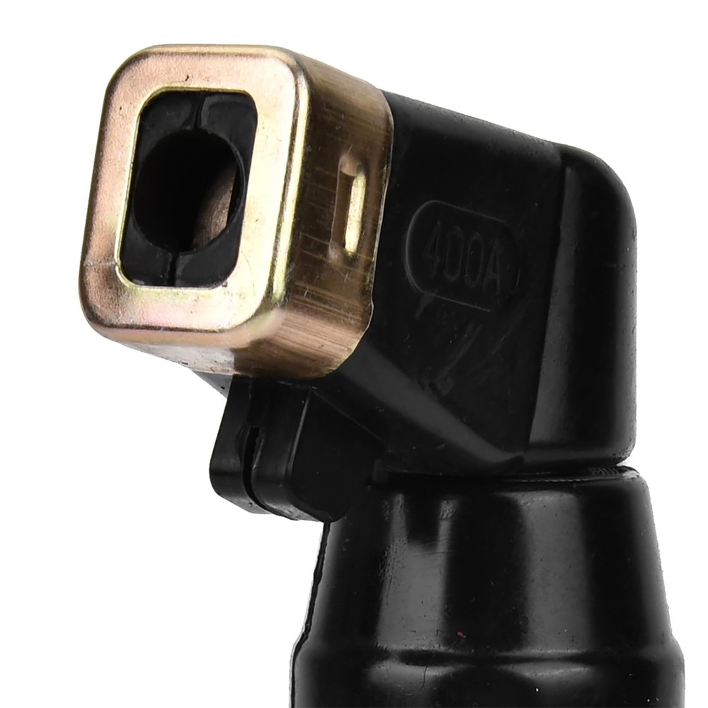 400A Welding Electrode Holder with Ergonomic Handle, Universal Fit for 400-50...