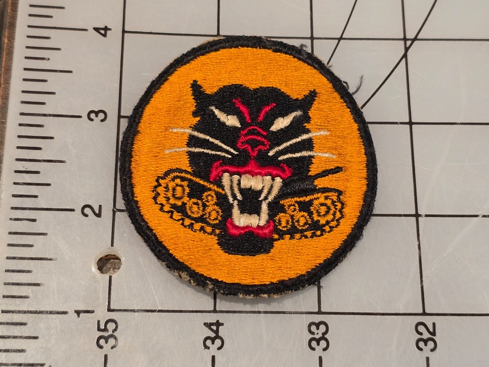 Original WW2 US Army Tank Destroyer Patch Many Wheel Version 3342