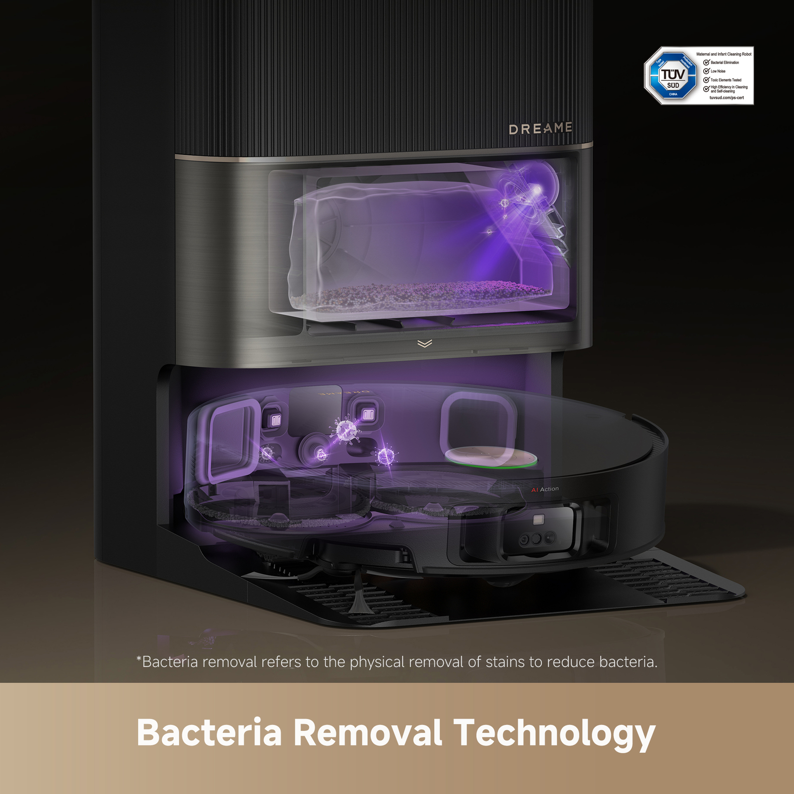 DREAME X50 Ultra Robot Vacuum and Mop 20,000Pa Suction Certified Refurbished