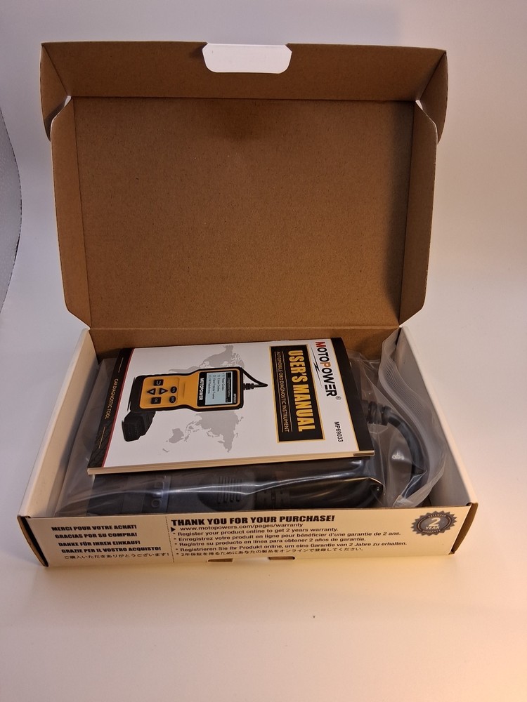 MOTOPOWER MP69033 Car OBD Scanner Code Reader Engine Fault Scanner