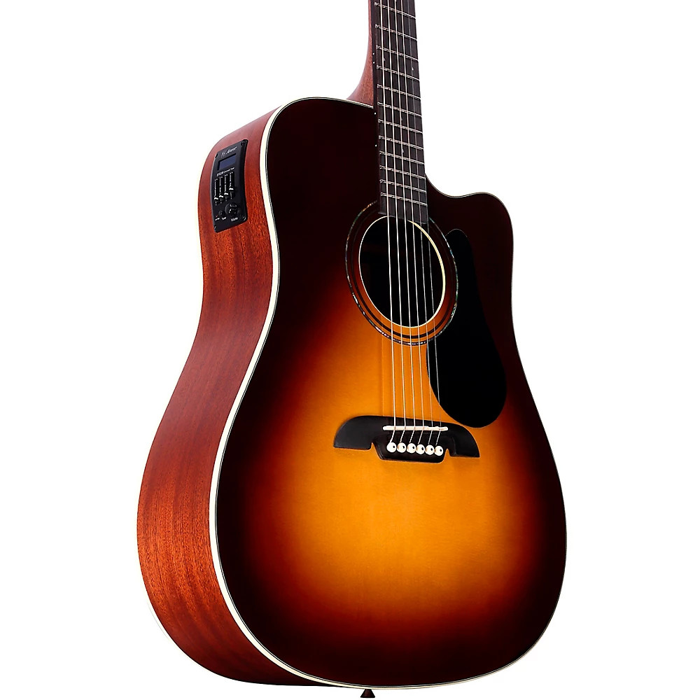 Alvarez Dreadnought Cutaway Acoustic-Electric Guitar Sunburst