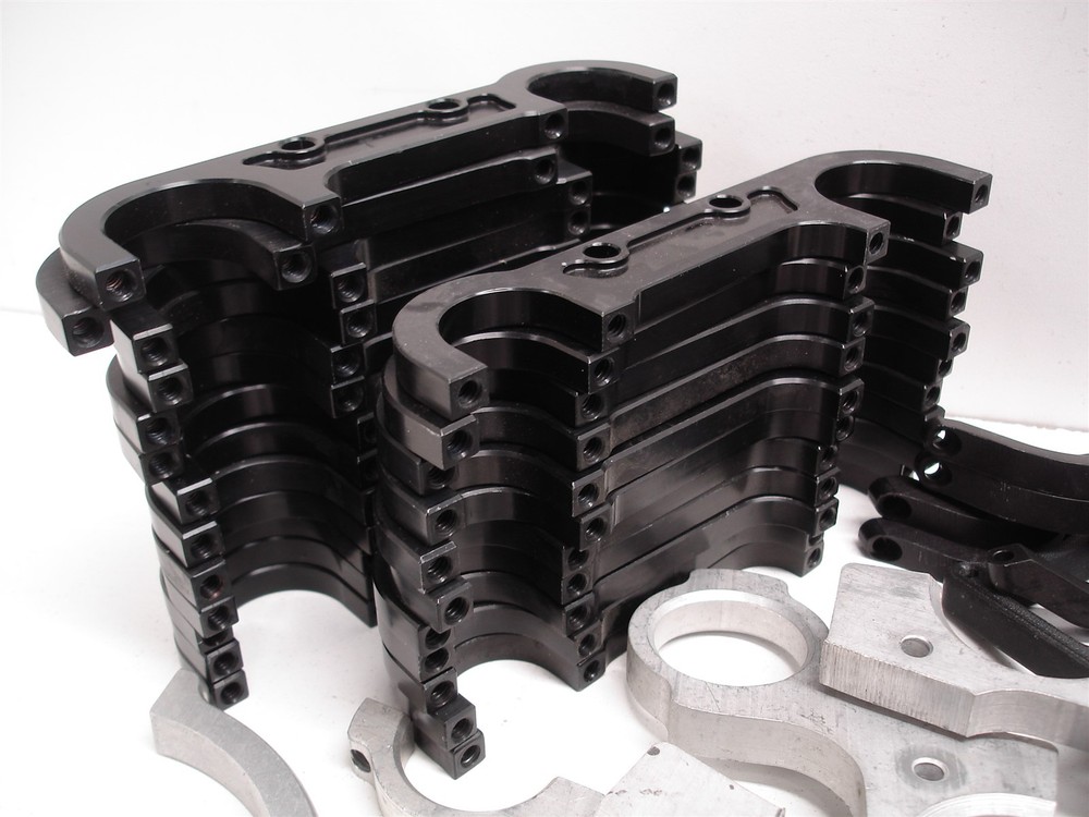 BULK 130+pcs NASCAR BILLET ASSORTED FIREBOTTLE MOUNTING BRACKETS ASSORTED CLAMPS