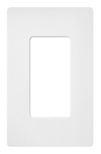 LUTRON CW-1-WH  SCREWLESS WALL PLATE (10 PACK) NEW