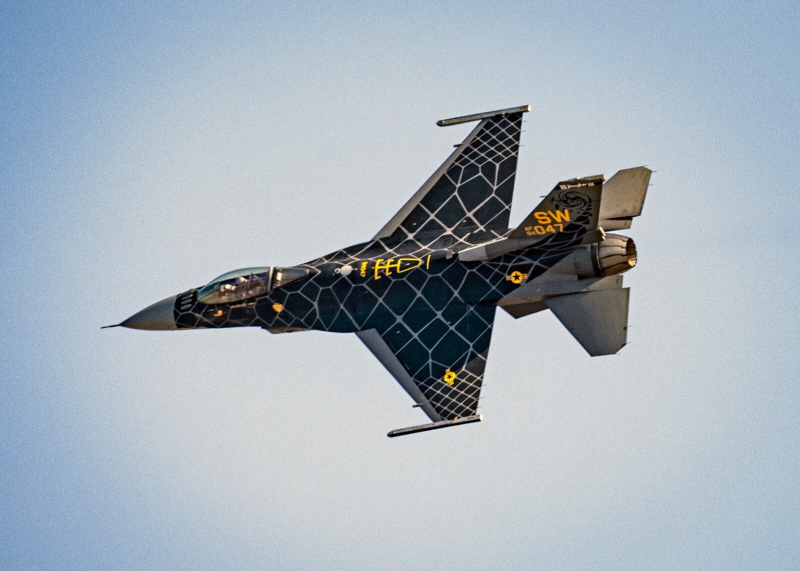 USAF F-16 VIPER DEMO TEAM -Davis-Monthan AFB- ORIGINAL AIR FORCE PATCH