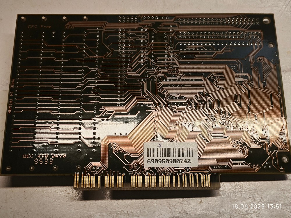 PCI IDE Caching Controller TEKRAM DC-690CD with Harris 80C286 20 MHz CPU + RAM