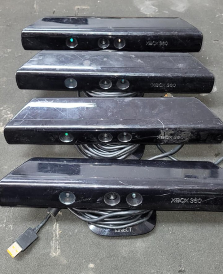 Lot 4x OEM Microsoft Xbox 360 Kinect Camera Sensor 1414