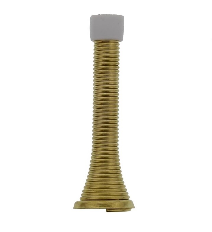 4 Spring Door Stopper Satin Nickel