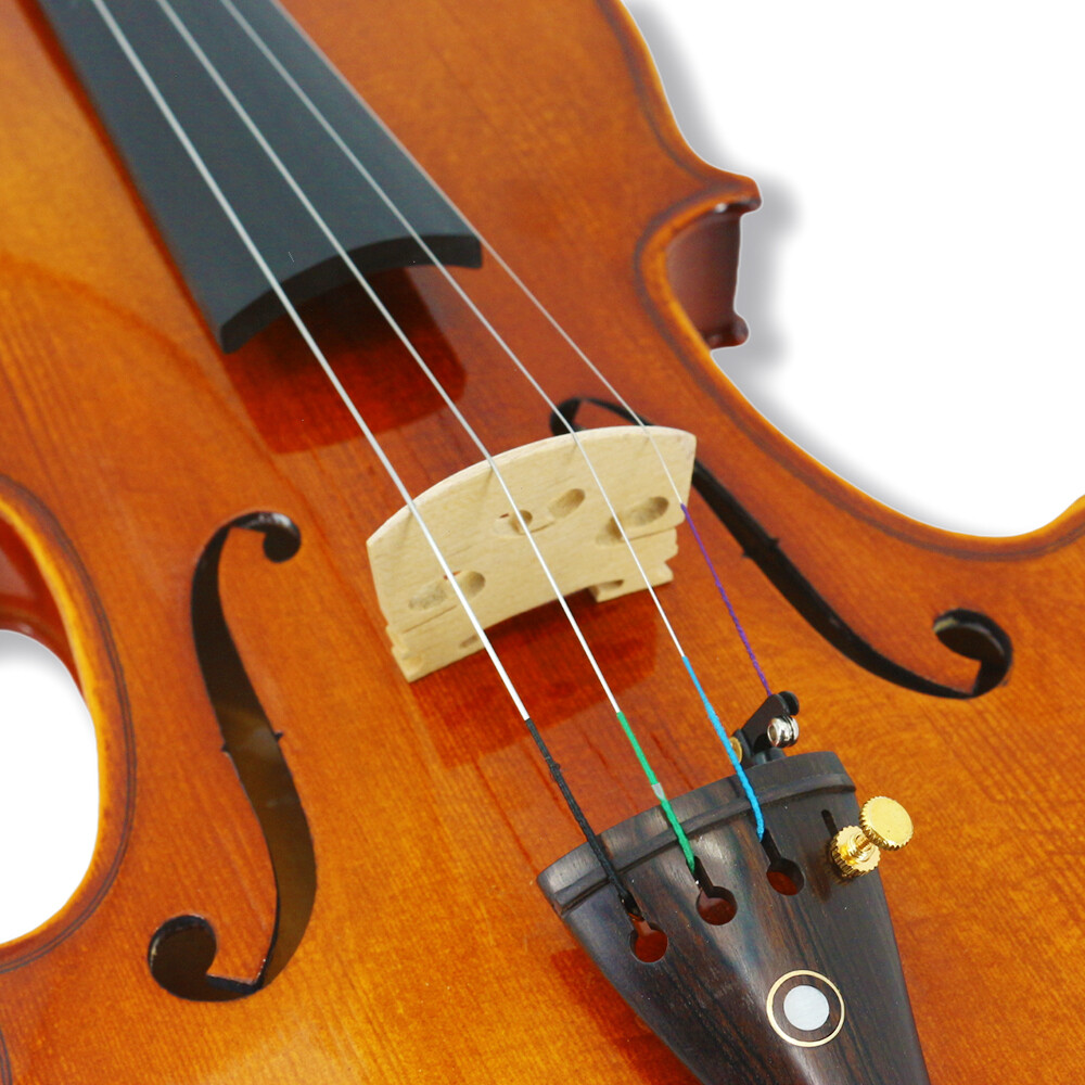 Violin Kit 3/4 4 String Full Size Solid wood Ebony Fittings For Beginner