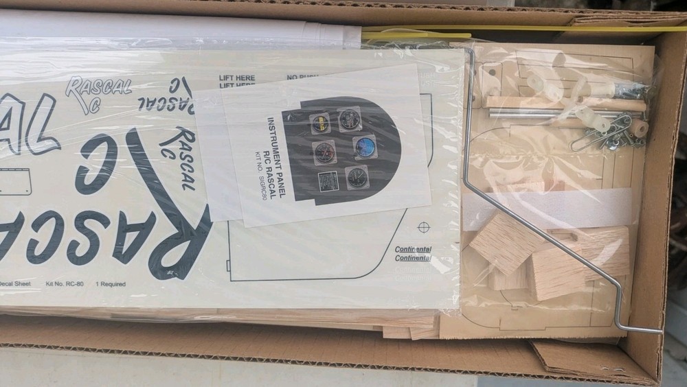 Sig Rascal C Airplane Kit In Box