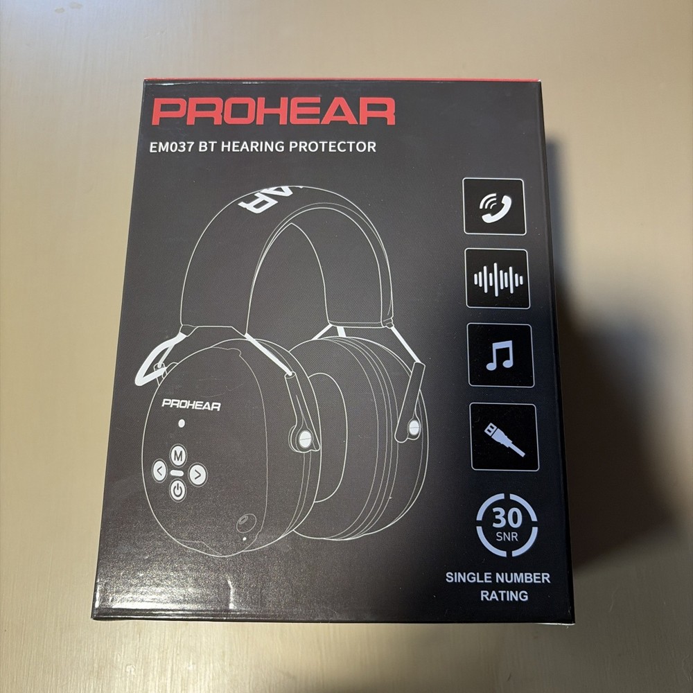 Prohear EM037 BT Hearing Protector  Orange/Black