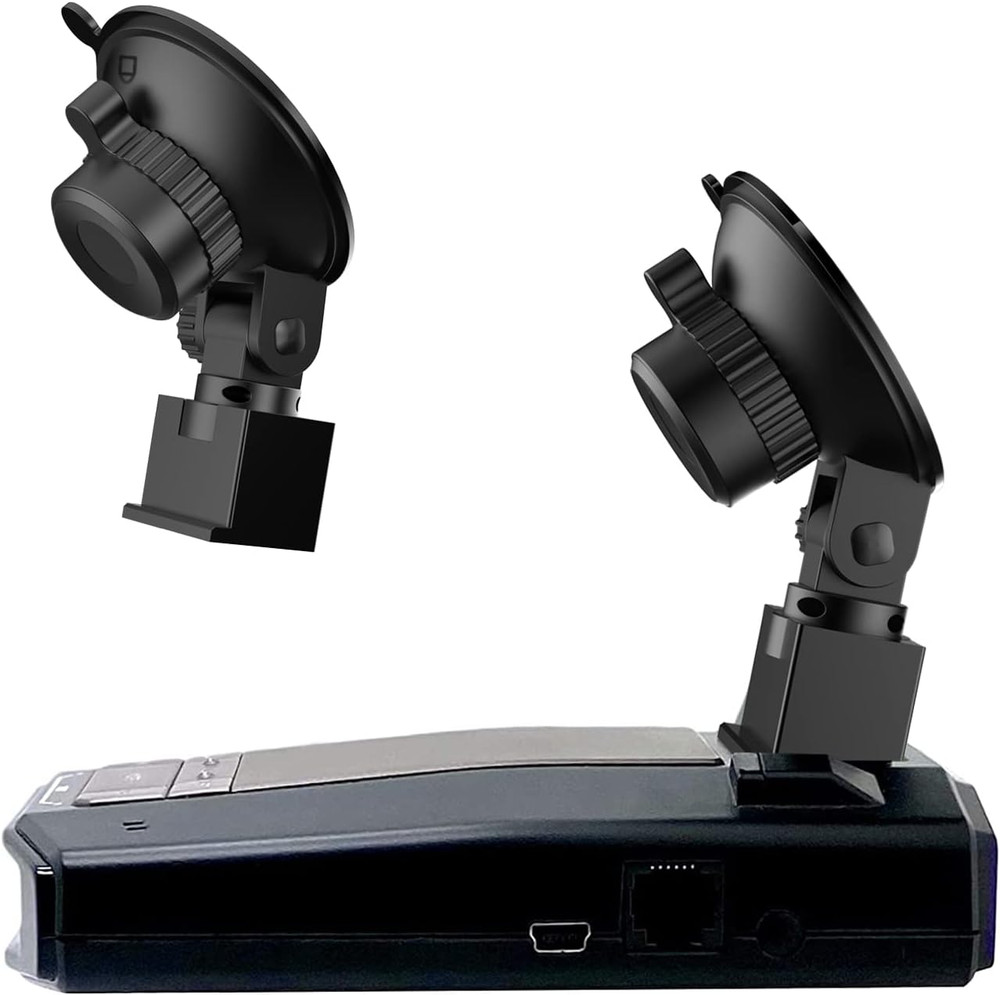 Radar Detector Mount,Car Radar Mounting Bracket,Windshield and Dashboard Suction
