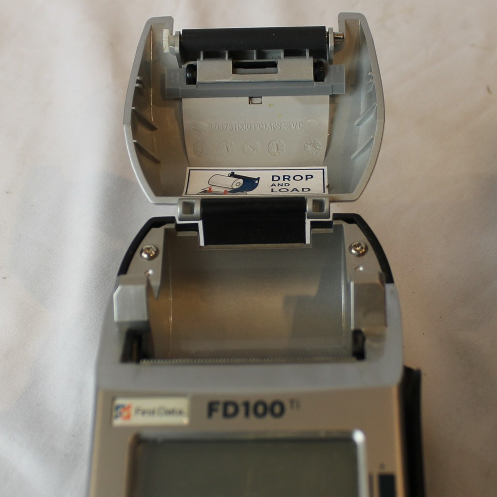 First Data FD100Ti Credit Card Terminal Payment Processing Machine (Unit Only)
