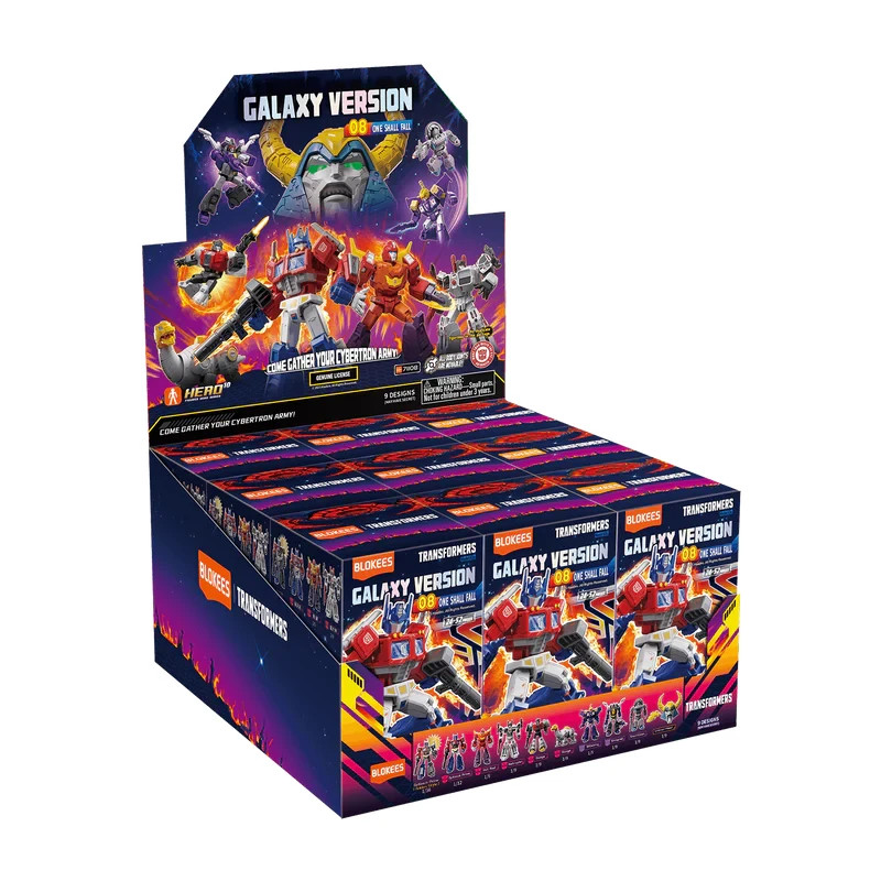 Transformers Blokees Galaxy Version 8 One Shall Fall Skrapnel Shrapnel Model Kit