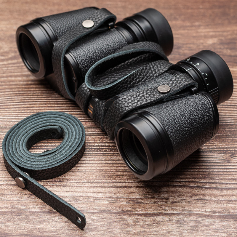 Genuine Leather Handmade Binocular DC Camera Shoulder Neck Case Strap Sling US