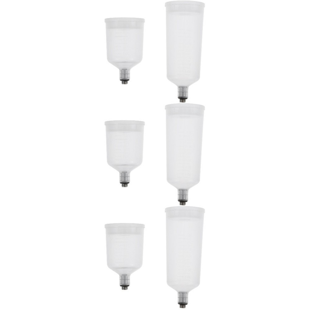 3 Pieces Airbrush Container Set Pot Replaceable Paint Cups Bottles