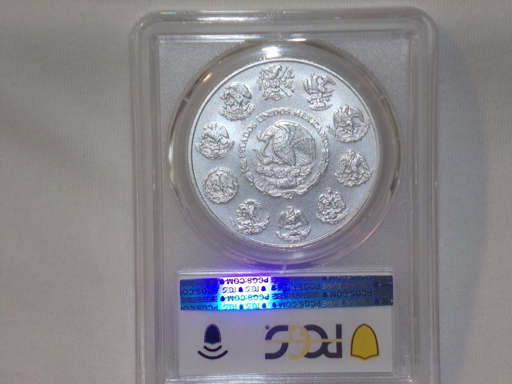 2013 MO PCGS MS70 ONZA MEXICO SILVER LIBERTAD