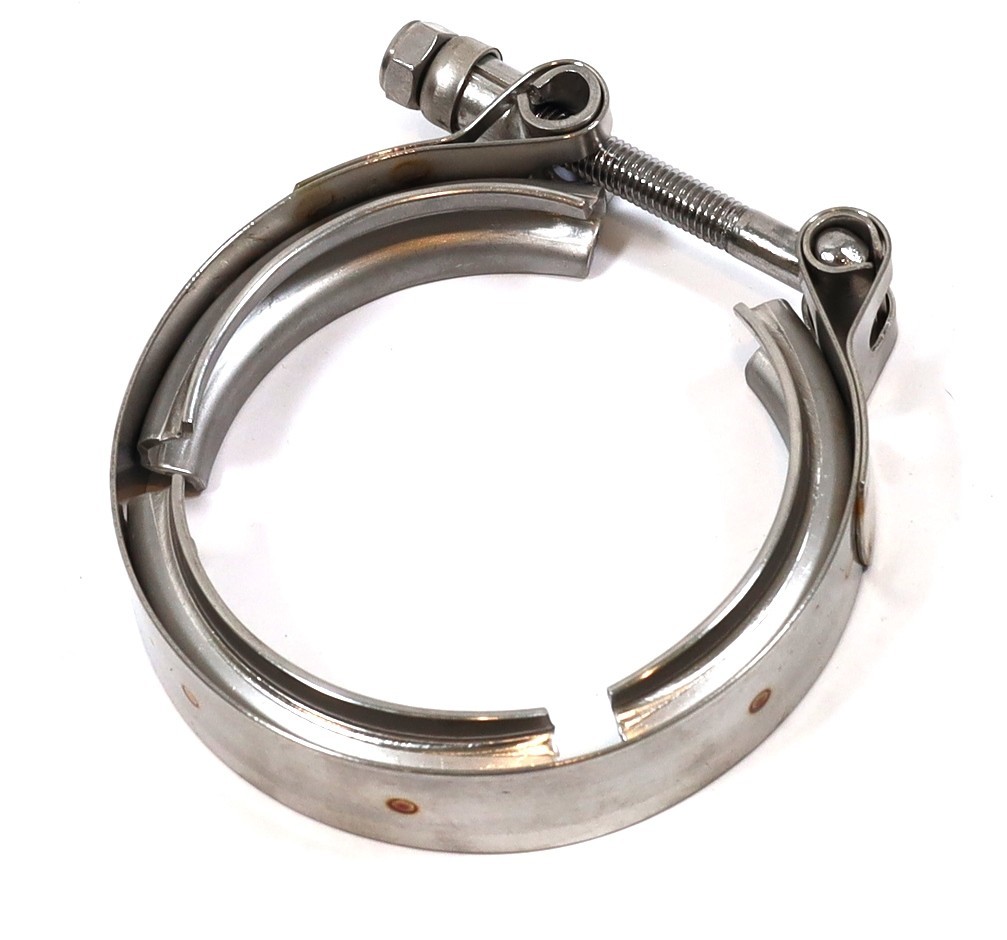 Downpipe to Front Pipe V-Band Clamp 01–16 LB7 LLY LBZ LMM Duramax 2500HD 3500HD