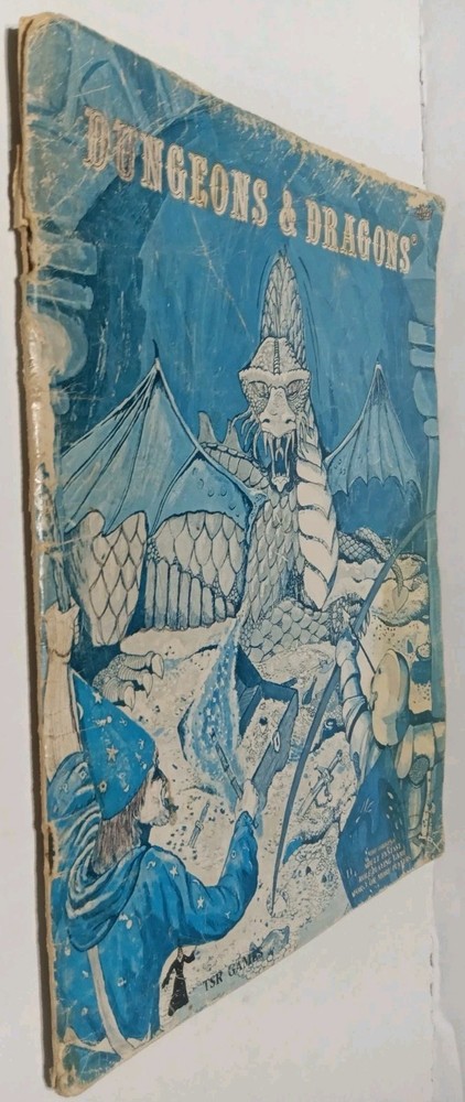 Dungeons & Dragons Original Basic Rule Book TSR Games #2001 3rd Edition 1979 RPG