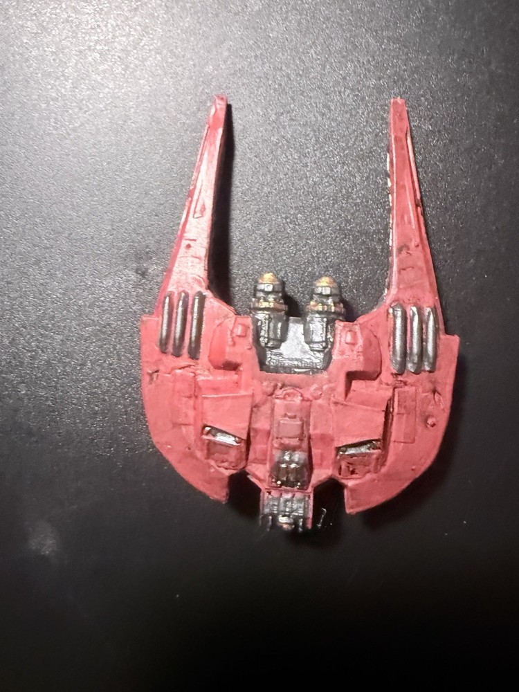 German Space Fighter Fast Attack Fighter 3-D printed resin Home designed