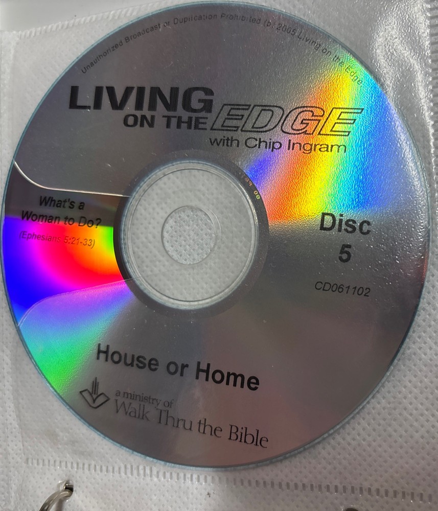 Chip Ingram House Or Home Eight Essentials Audio CD Teaching CD