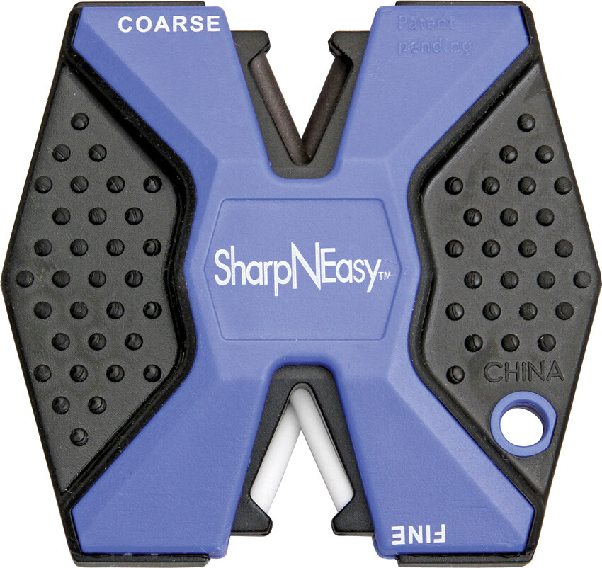AccuSharp Blue/Black Sharp-N-Easy 2 Stage Coarse/Ceramic Knfie Sharpener 334