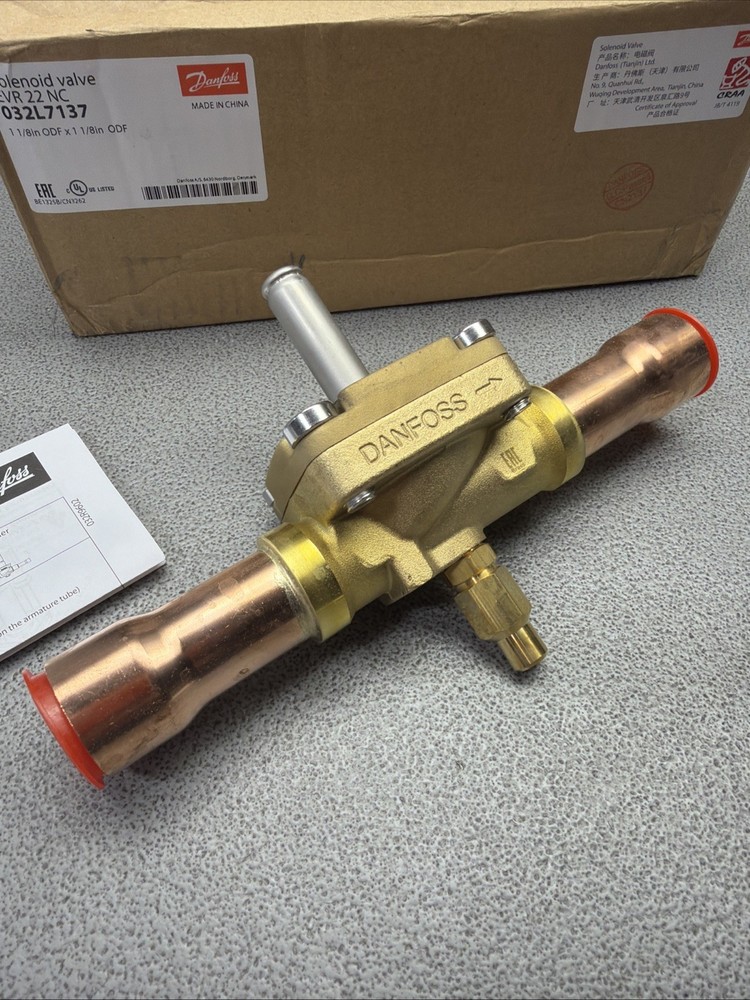 DANFOSS 032L7137 SOLENOID VALVE