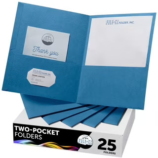 2 Pocket Poly Folder