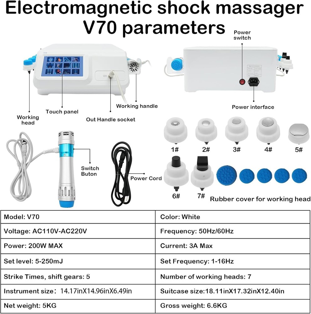ED Shockwave Therapy Machine For Erectile Dysfunction Pain Relief Body Massager