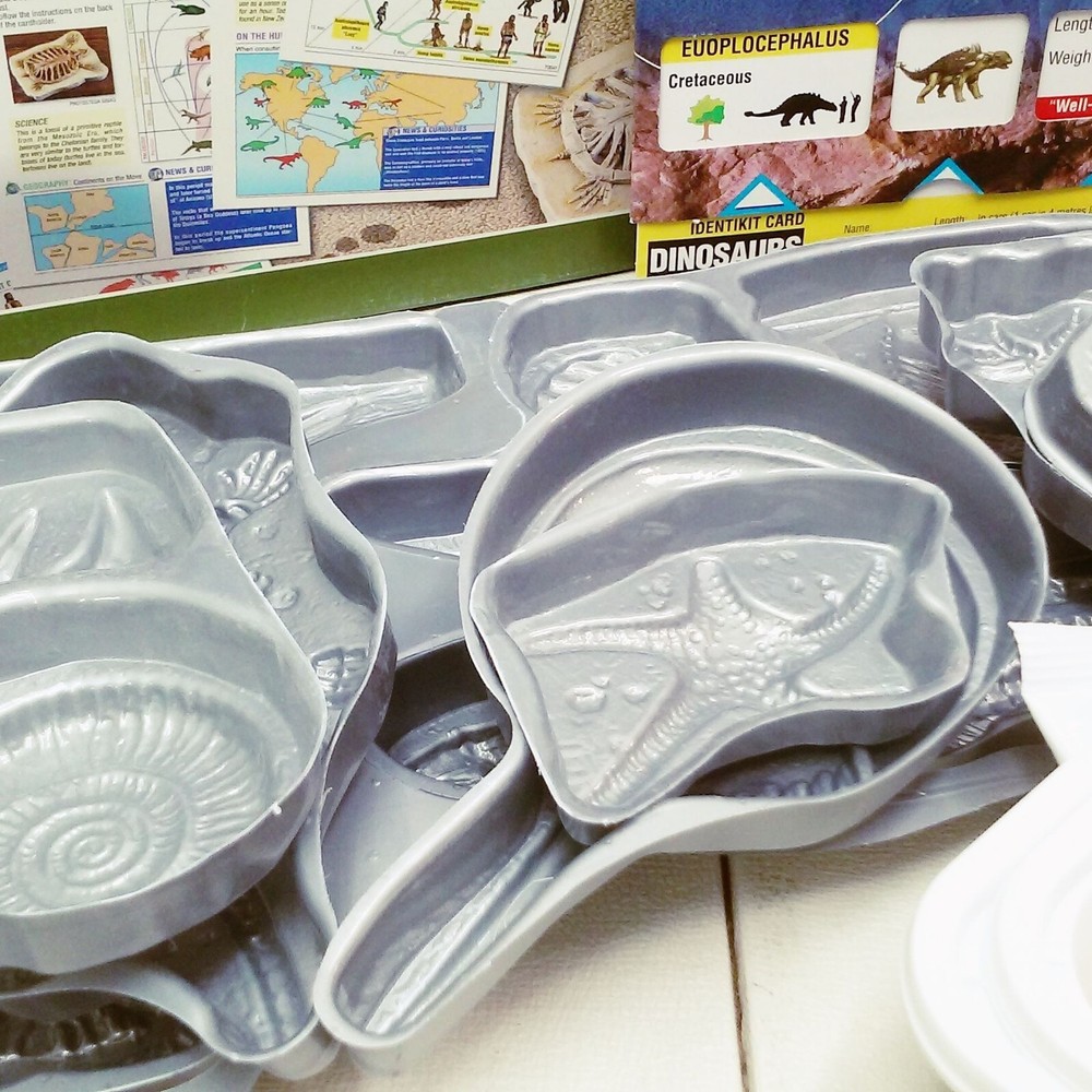 Fossils & Footprints Interactive Evolution Kit #62019 Clementoni Open Box Unused