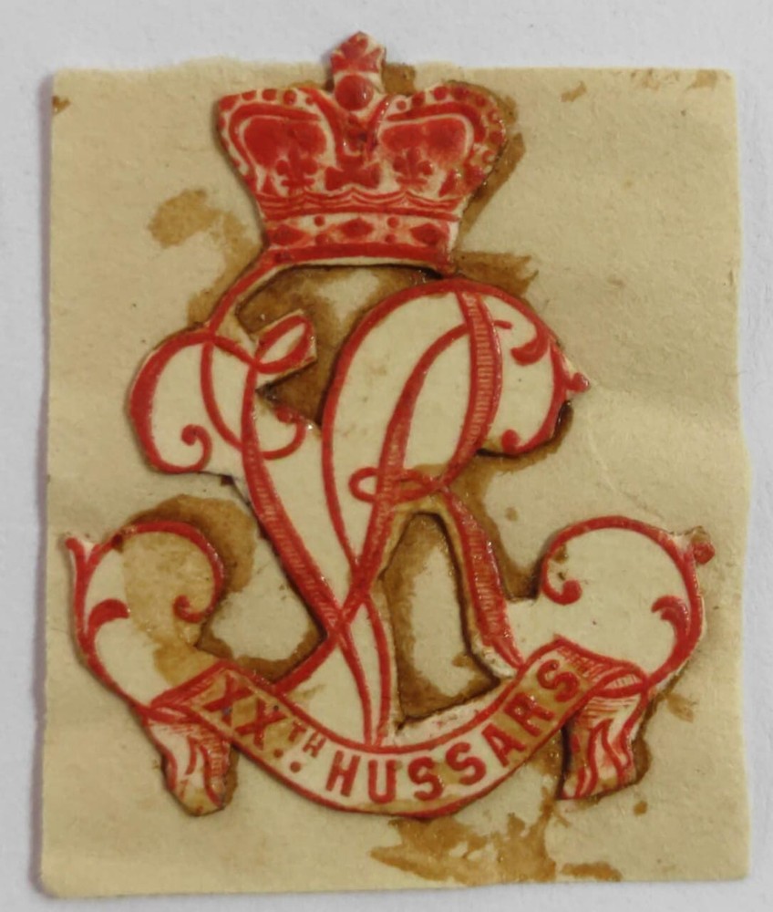 OLD EARLY ARTILLERY REGIMENTS PAPER CREST 24 NO
