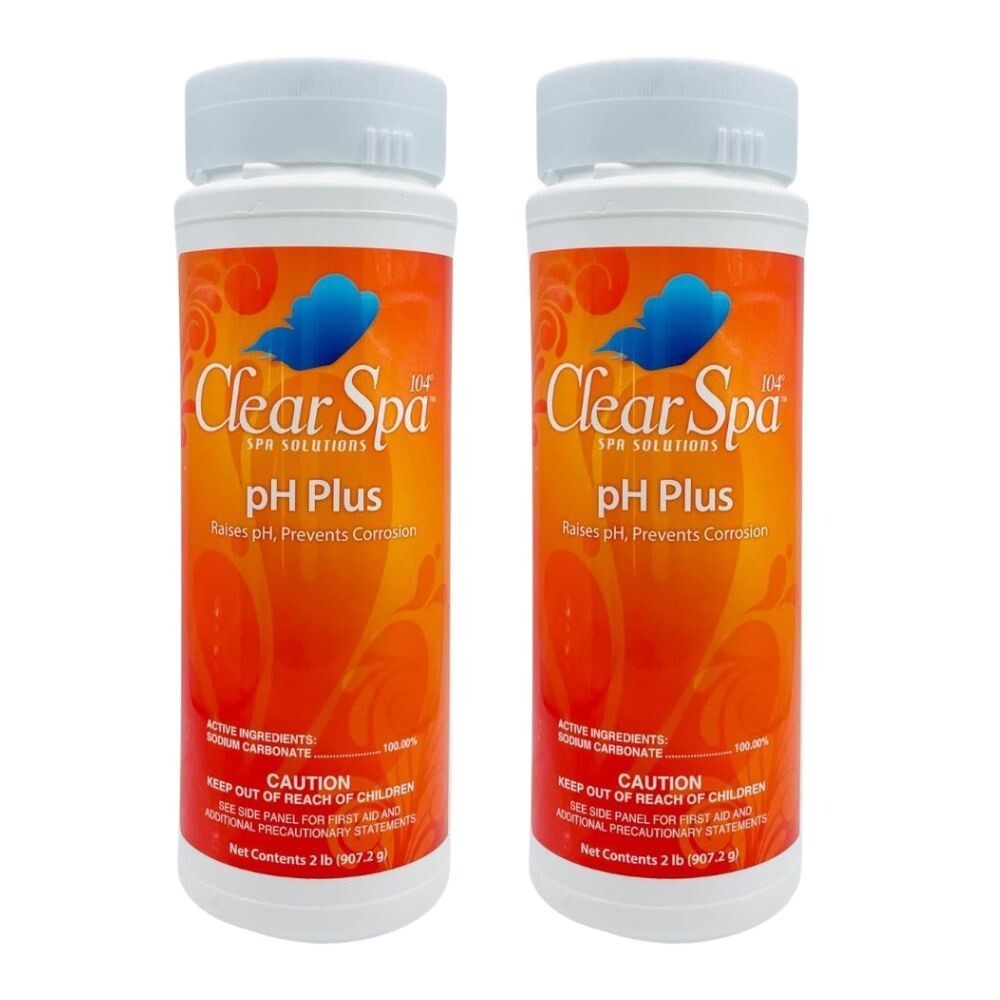 Clear Spa 104° pH Plus Increaser 2lbs OREQ | CSSA002 (2 Pack)