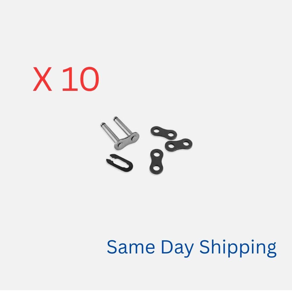35-2 Connecting Master Link 3/8" Carbon Steel spring clip QTY 10.