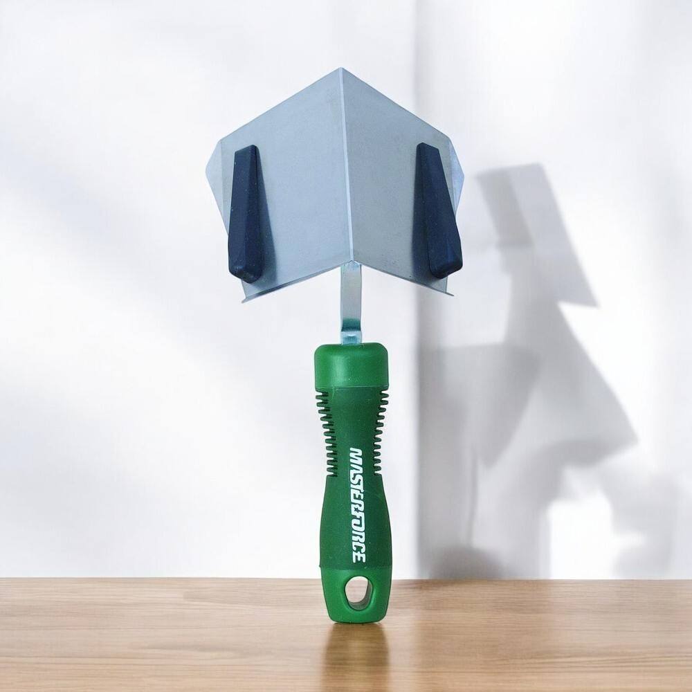 Masterforce Inside Corner Drywall Hand Flusher 90° Angle Flexible Blade Tool NEW