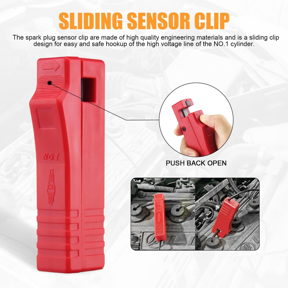 Pro Ignition Timing Light 12v Engine Timing Light Strobe Lamp Inductive Petrol E