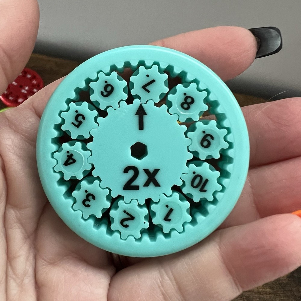 Math Facts Fidget Spinner Set Toy Learning Addition Subtraction Multiply Divide