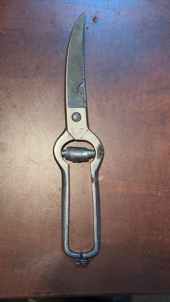 Vintage Solingen Germany SECATEUR compound-leverage tin snips Shears 1940s
