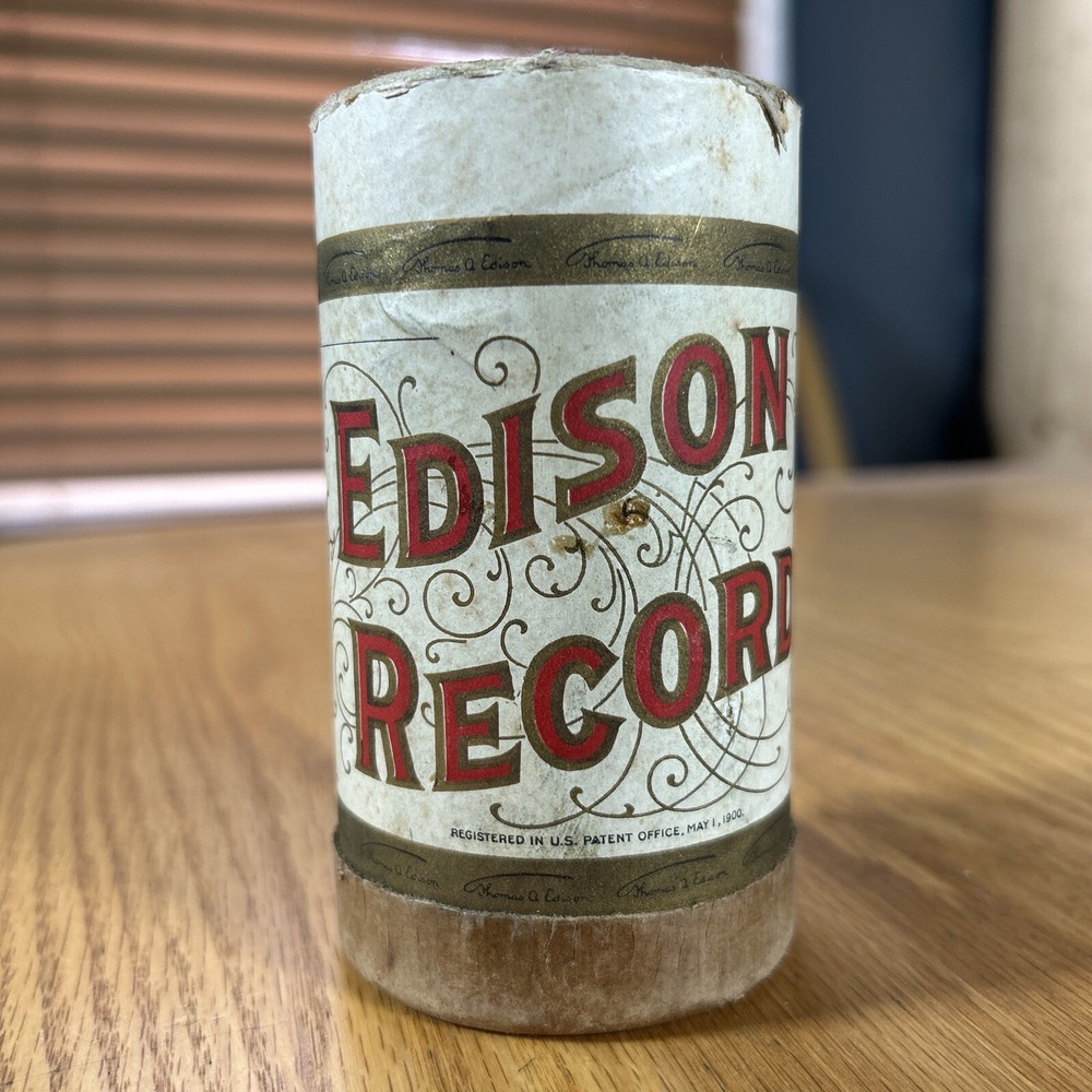 Edison Cylinder Record Waltz From Faust Charles D'Almaine Violin 7659 Untested