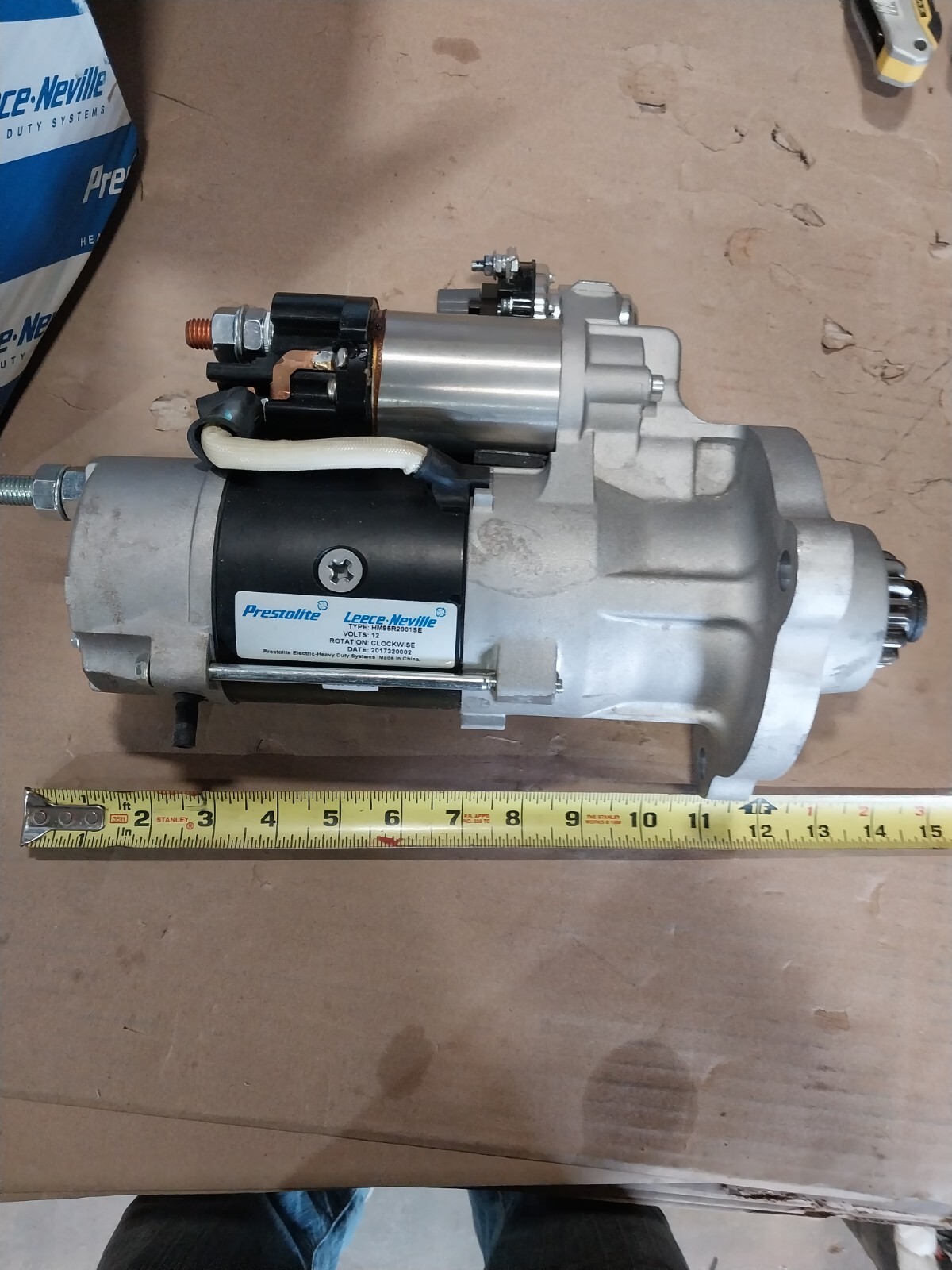 Prestolite Leece Neville Starter LNM95301H 12V NEW