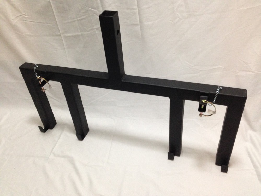 Dual Hitch Mounted Spreader Rack - Ideal for Andersons Model 2000 Spreader