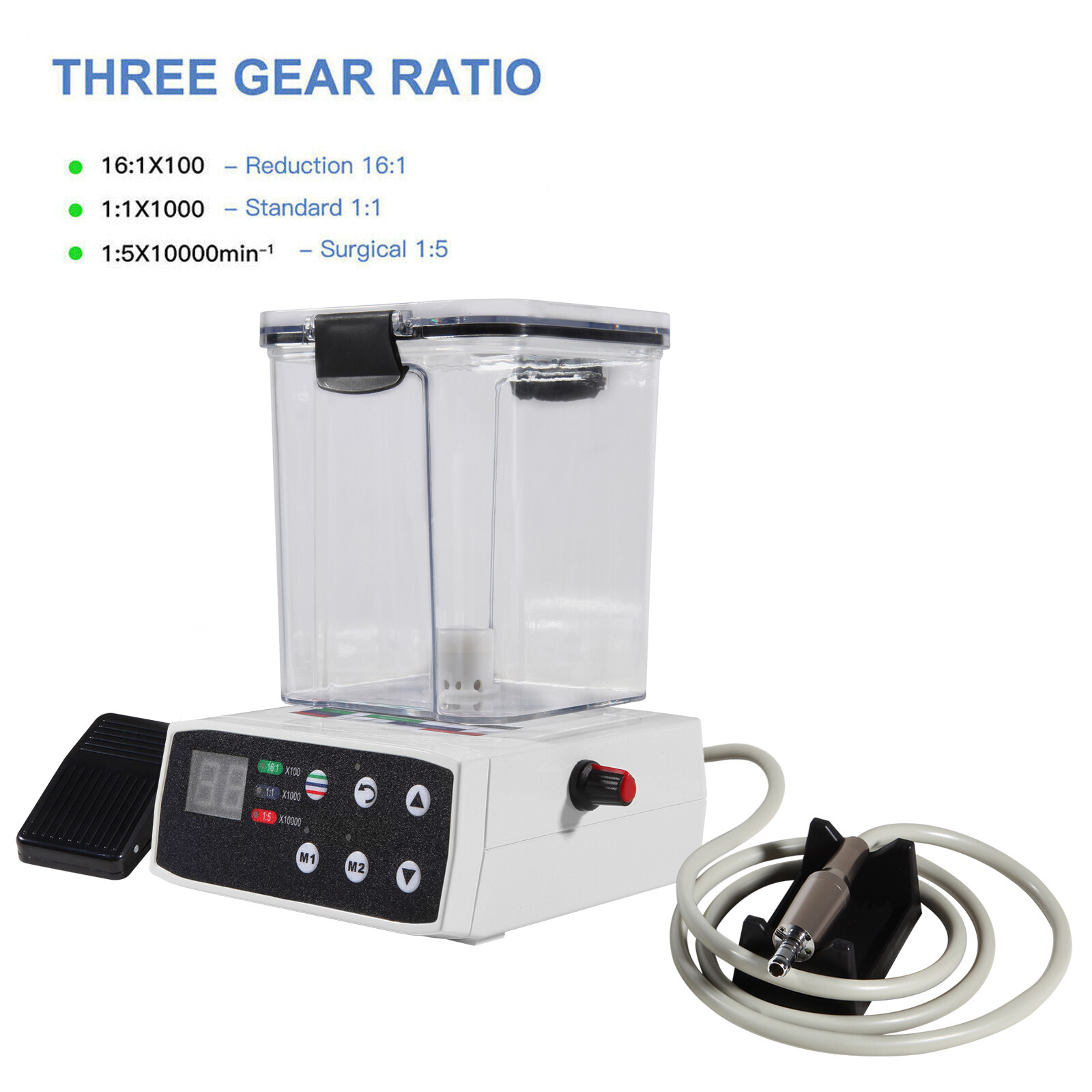 NSK Dental Electric LED Brushless Micro Motor /1:4.2 Increasing LED Handpiece