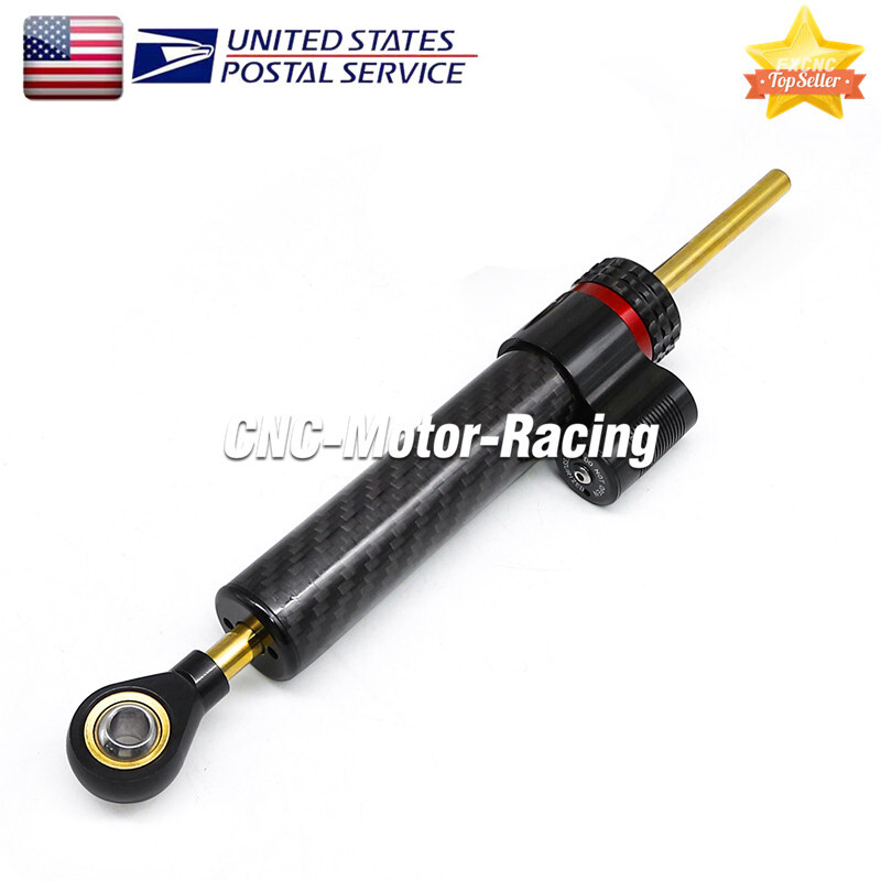 For Kawasaki Ninja ZX636 ZX6R 2005-2006 Steering Damper with Bracket Mount Kit